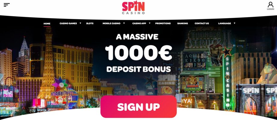 Spin Casino Welcome Bonus