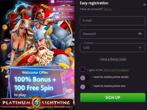 How to Register at 7bit Casino