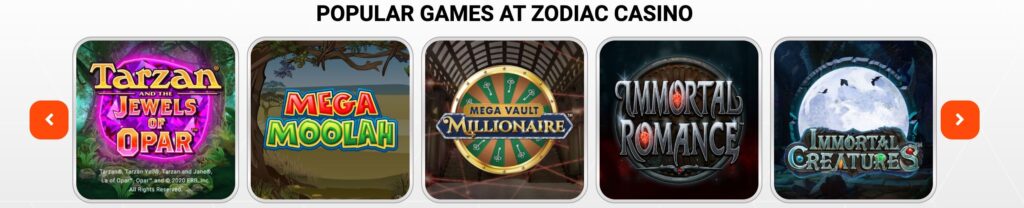 Popular Zodiac Games