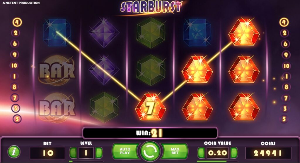 Starburst Slot Bonuses
