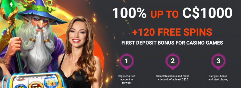 TonyBet Welcome Bonus