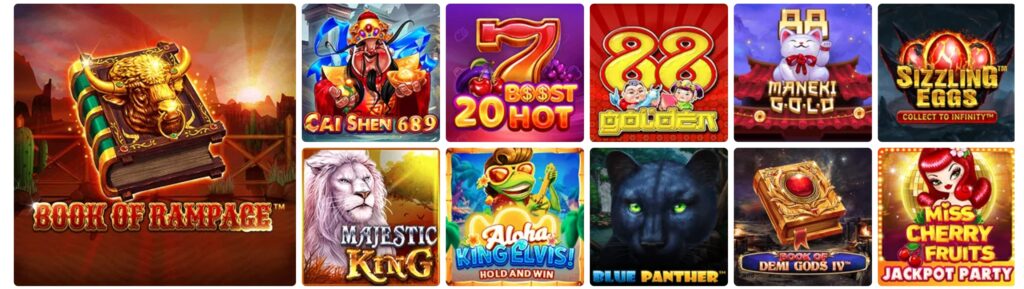 TonyBet Casino Games