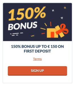 First deposit bonus